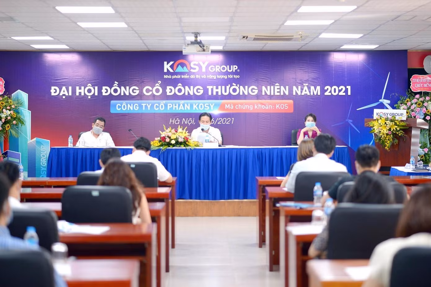 Ban Chủ tọa Đại hội đồng cổ đông thường niên 2021 Công ty CP Kosy