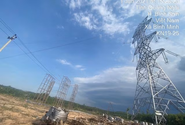 Thi công Dự án đường dây 500kV mạch 3 đoạn Dốc Sỏi – Pleiku 2