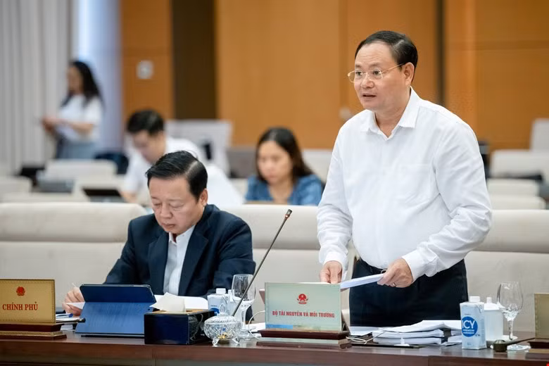 Thứ trưởng Bộ TN&amp;MT Lê Minh Ngân.