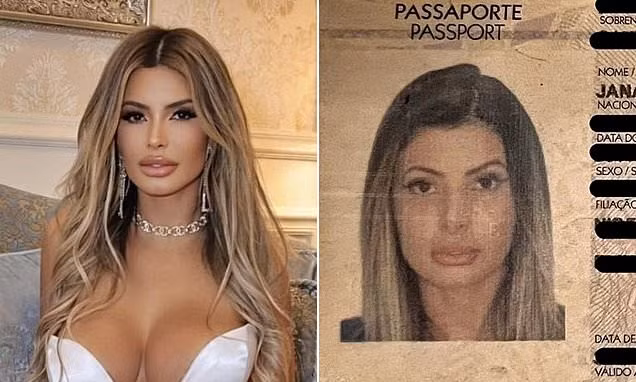 Janaína Prazeres tuyên bố cô đã bị "hỏi cung" tại sân bay vì cô không giống với ảnh hộ chiếu.
