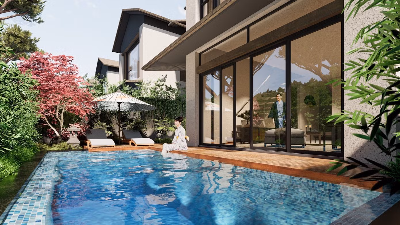 Tokyu Retreat - Quần thể biệt thự nghỉ dưỡng khoáng nóng duy nhất trong bán kính 1h di chuyển từ Hà Nội