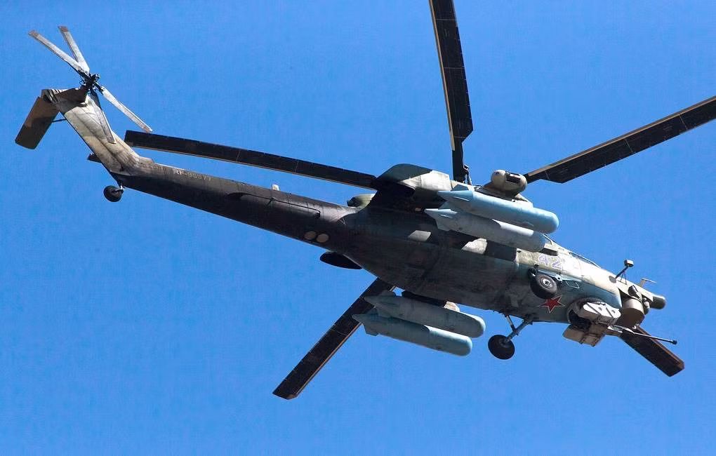 Trực thăng tấn công Mi-28. (Ảnh: Tass)