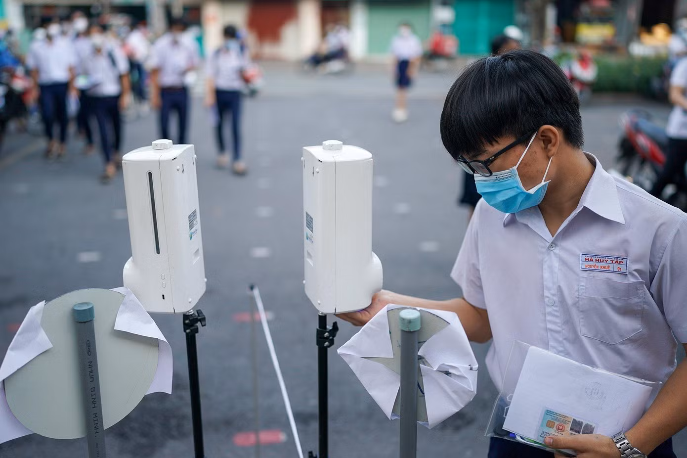 Thí sinh dự thi vào lớp 10 tại TPHCM năm học 2022- 2023