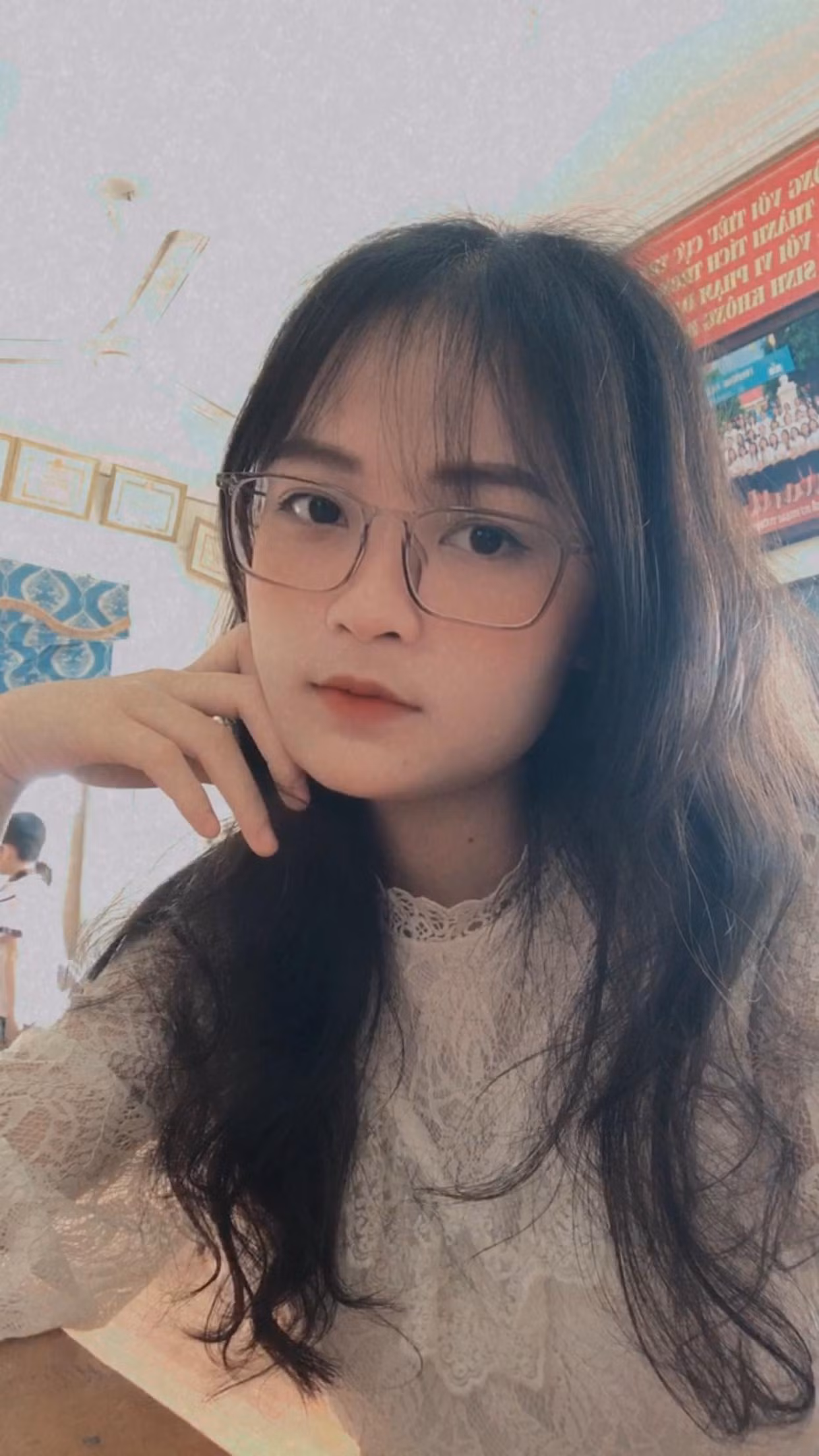 Nguyễn Thanh Mai- sinh viên năm 3 của Khoa Giáo dục Tiểu học, trường Đại học Vinh.
