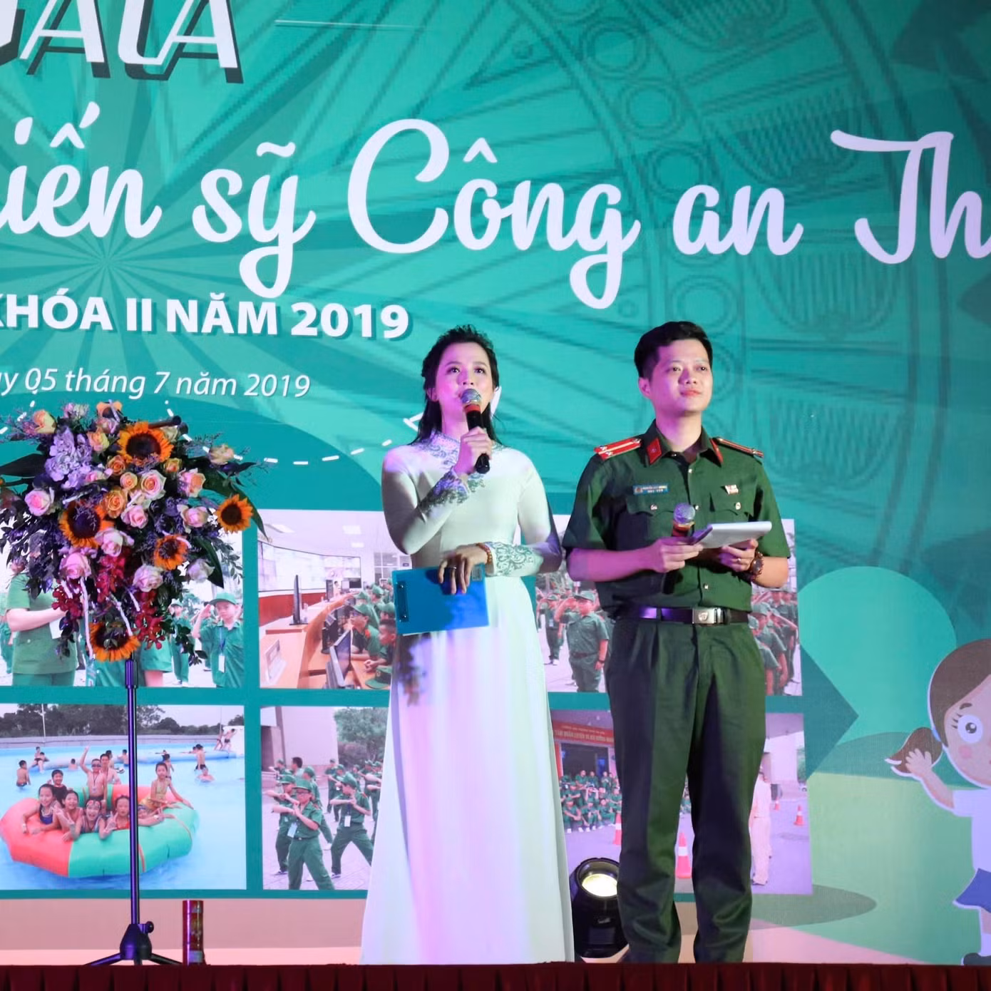 Huy Hoàng còn đảm nhận vai trò MC