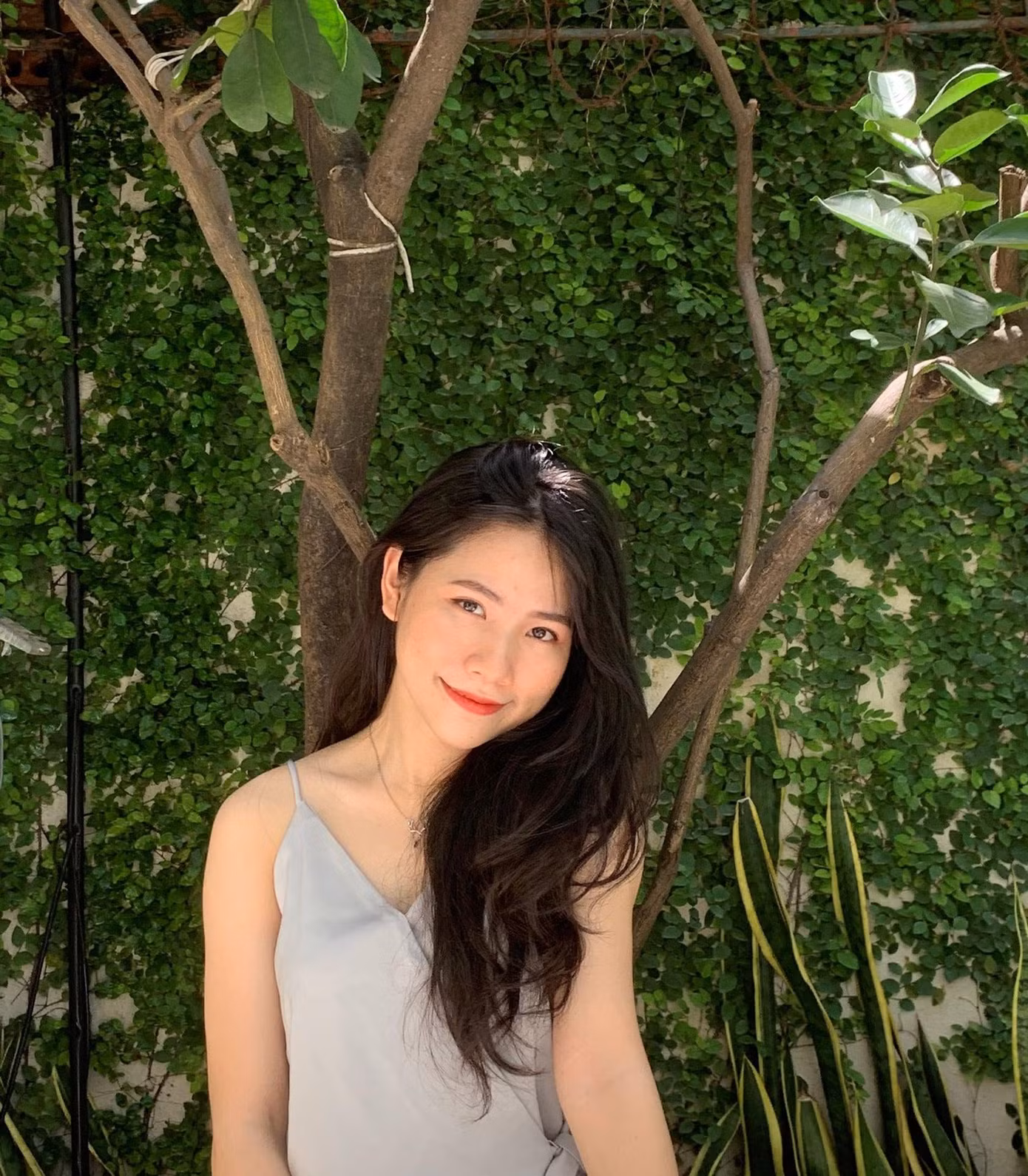 Vẻ ngoài nhỏ nhắn, xinh xắn của Phương Loan.