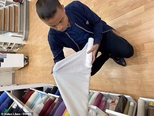 Chàng trai đã lựa những nguyên vật liệu tốt nhất