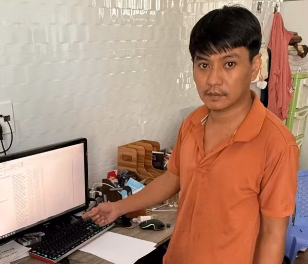 Đối tượng Trần Tâm Tuấn. Ảnh: CABL.