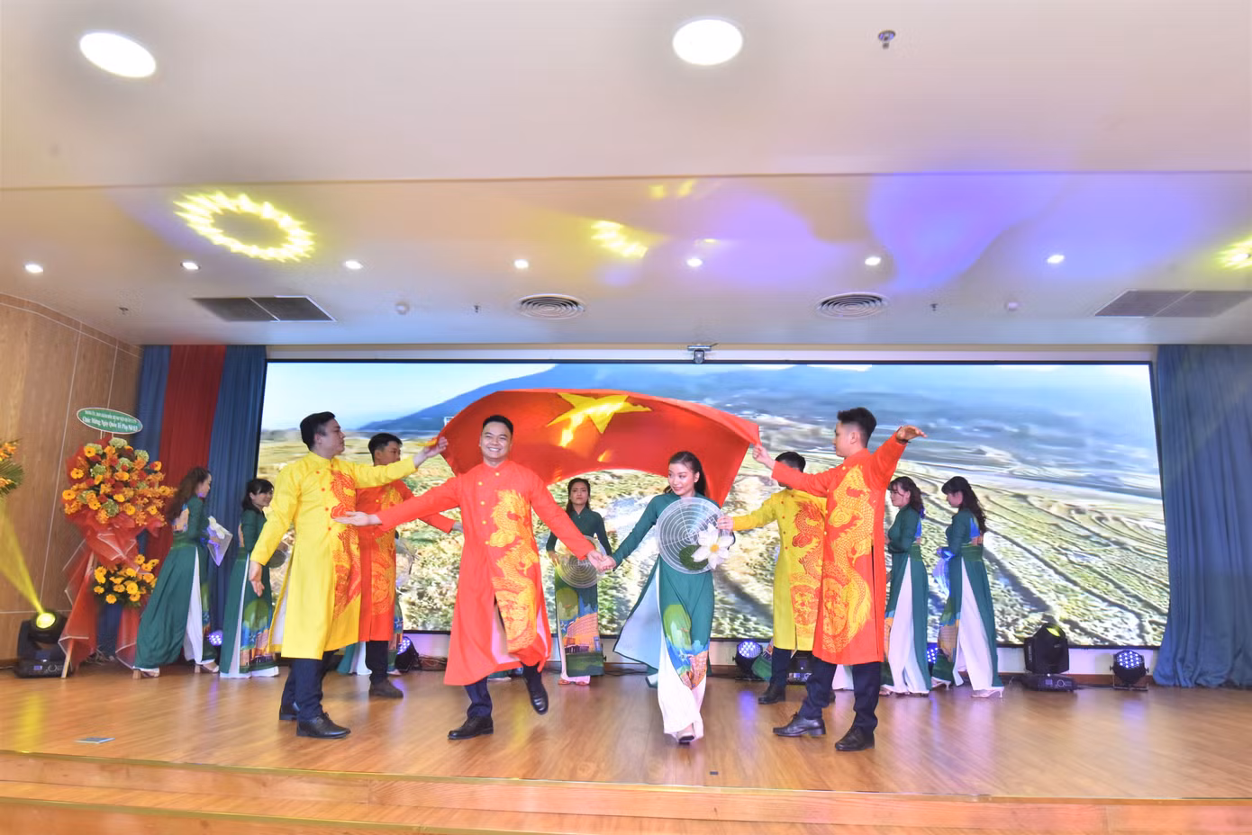 Các tiết mục ấn tượng trong hội thi.