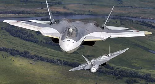 Tiêm kích PAK FA T-50 của Nga mang tên Su-57 ảnh 1