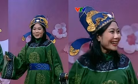 Nghệ sĩ Thu Hương tham gia Táo Quân mùa đầu tiên.