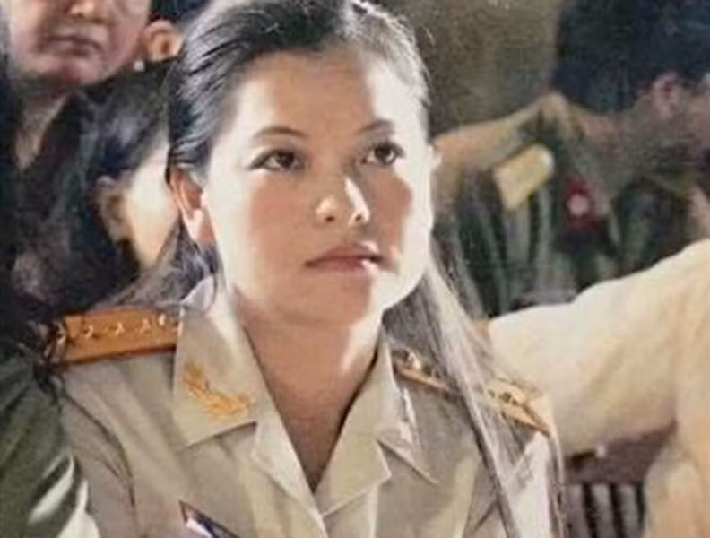 Nhan sắc NSND Thu Quế thời trẻ.