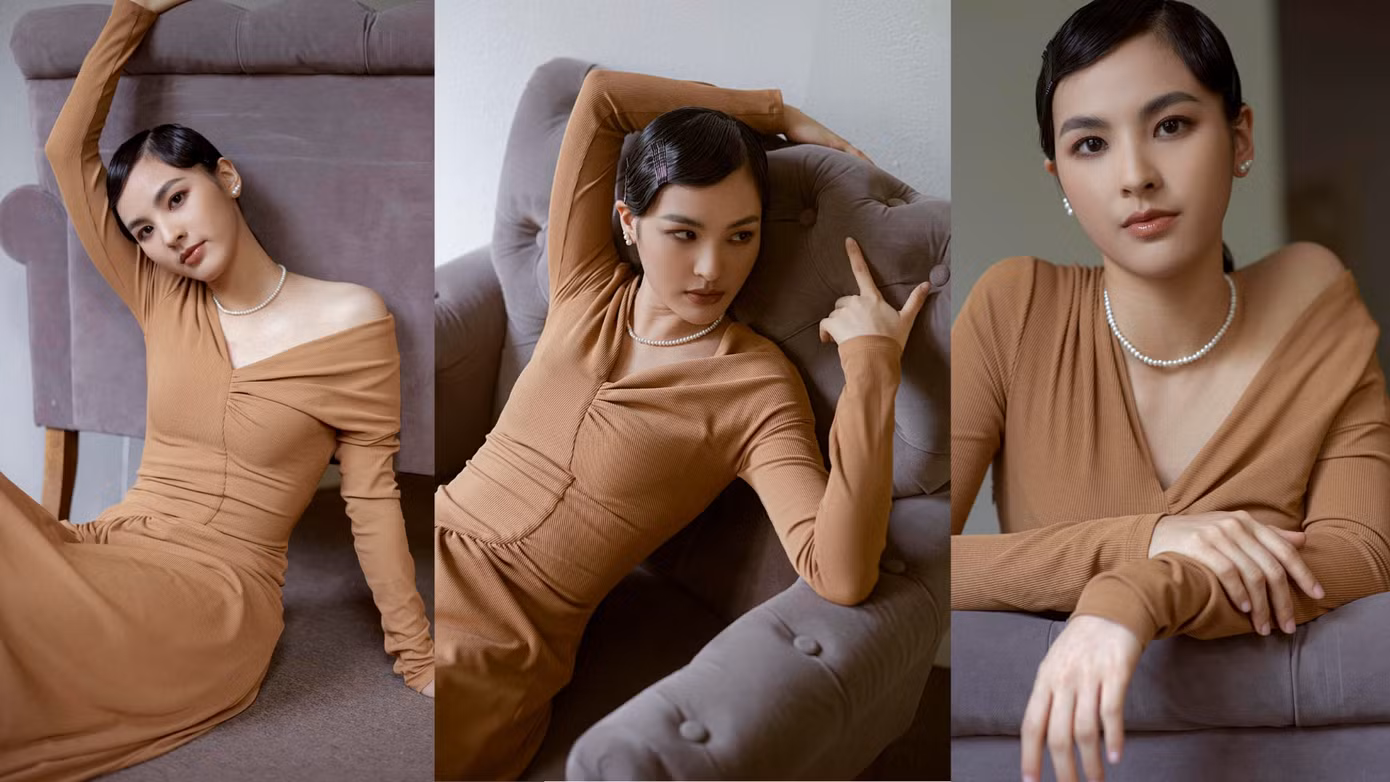 Quỳnh Nga sang trọng, quyến rũ trong những bức hình thời trang.