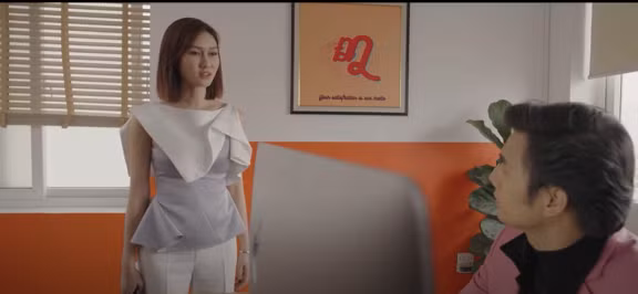 Mai Anh bị Quân nhắc nhở vì đi quá giới hạn. Ảnh: CMH.