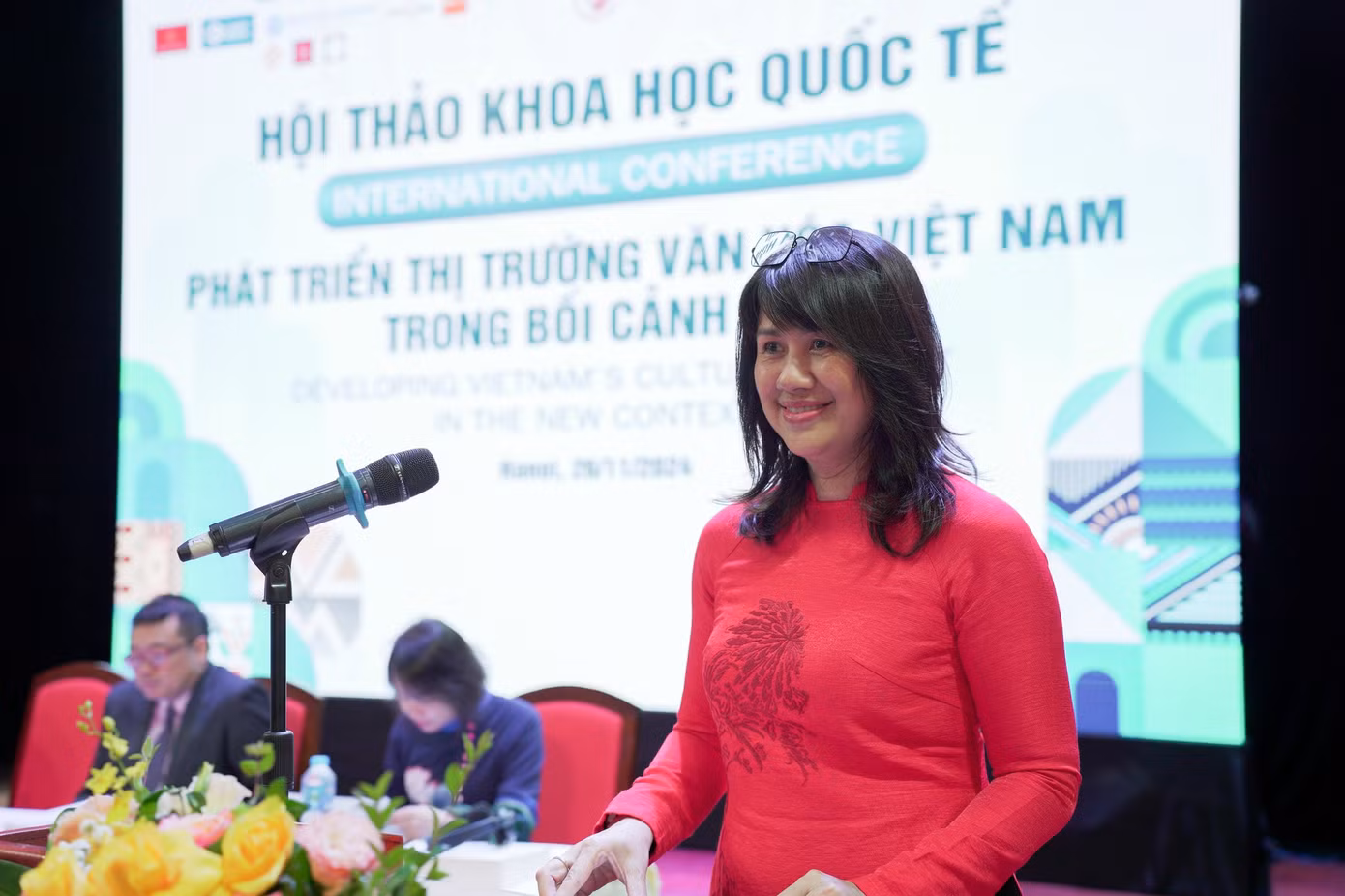 PGS.TS. Đặng Hoài Thu - Phó Hiệu trưởng Đại học Văn hóa Hà Nội.