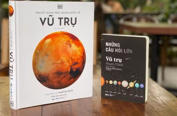 Bìa sách Thuyết minh trực quan nhất về vũ trụ.