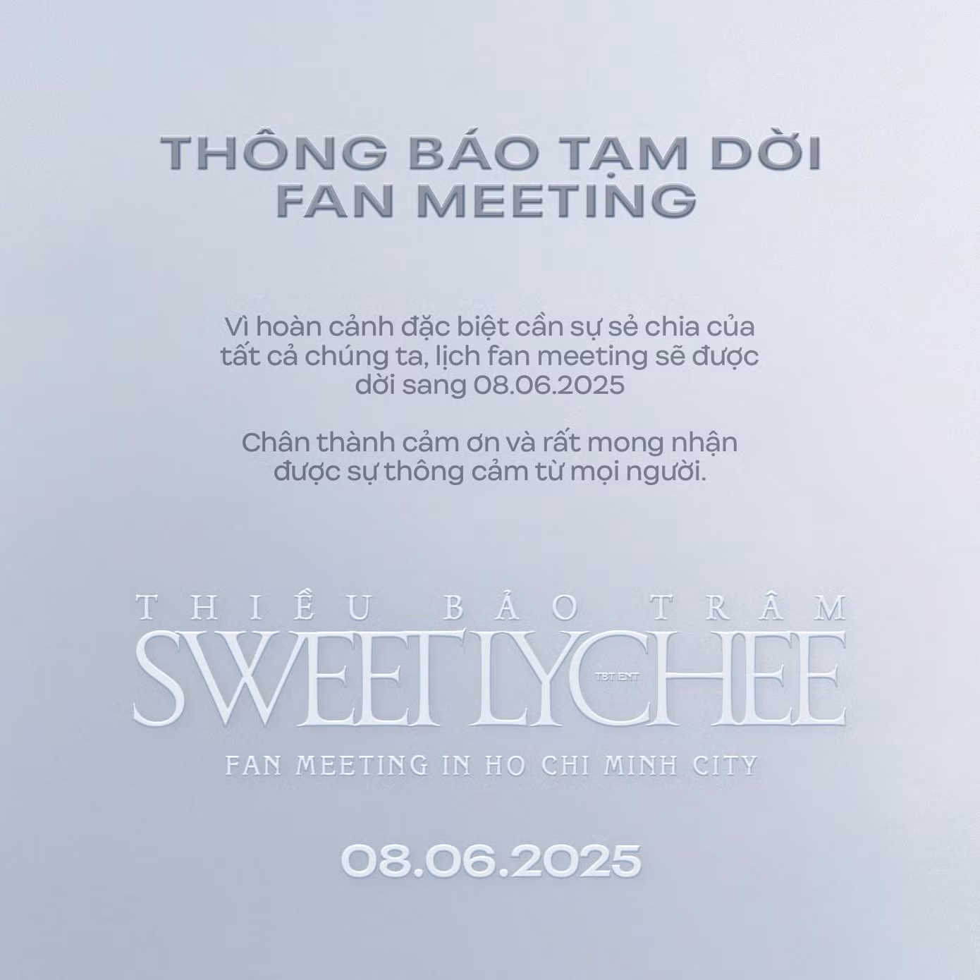 Nghệ sĩ dời lịch phát hành sản phẩm âm nhạc, giao lưu với người hâm mộ.
