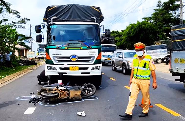 Hiện trường vụ tai nạn