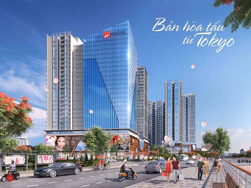 Dự án Hinode City thuộc chủ đầu tư WTO tọa lạc tại số 201 Minh Khai - nơi được coi là vị trí “vàng” của quận Hai Bà Trưng.