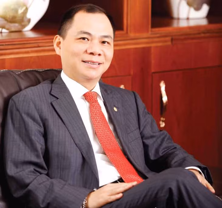 Ông Phạm Nhật Vượng - Chủ tịch Hội đồng quản trị Tập đoàn Vingroup.
