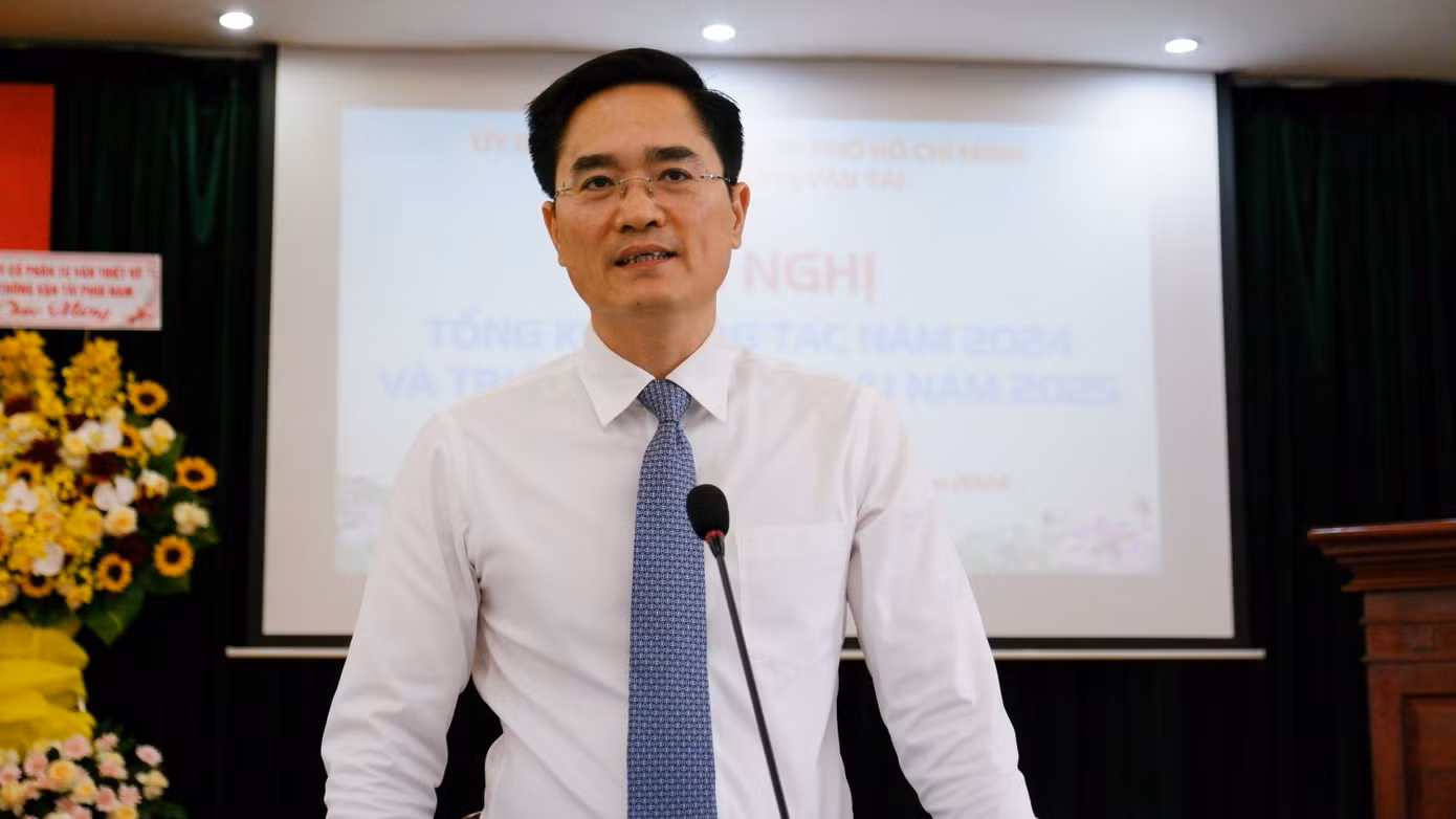 Ông Trần Quang Lâm - Giám đốc Sở GTVT TPHCM. Ảnh: Hữu Huy.