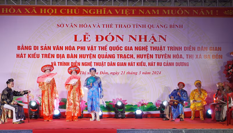 Hát kiều thể hiện tính độc đáo và giàu sức sáng tạo.