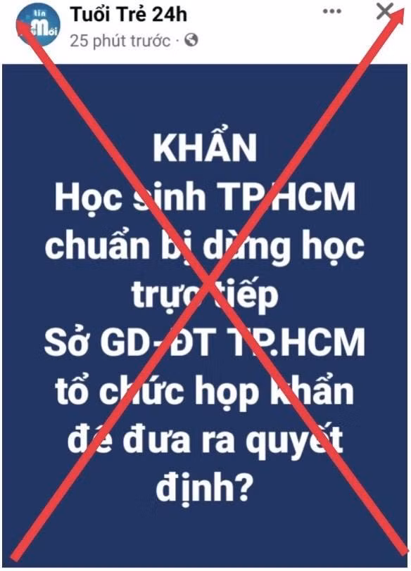 Tin giả các đối tượng xấu lan truyền trên mạng xã hội Tin giả các đối tượng xấu lan truyền trên mạng xã hội