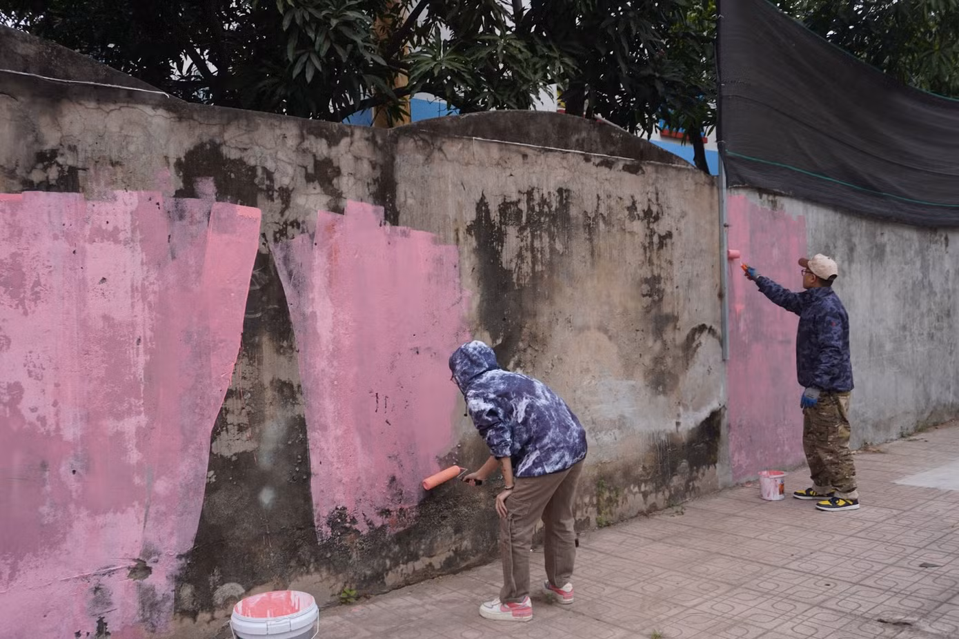 Dự án không chỉ cải thiện mỹ quan đô thị mà còn khơi dậy niềm yêu thích nghệ thuật và tình yêu truyền thống trong cộng đồng.