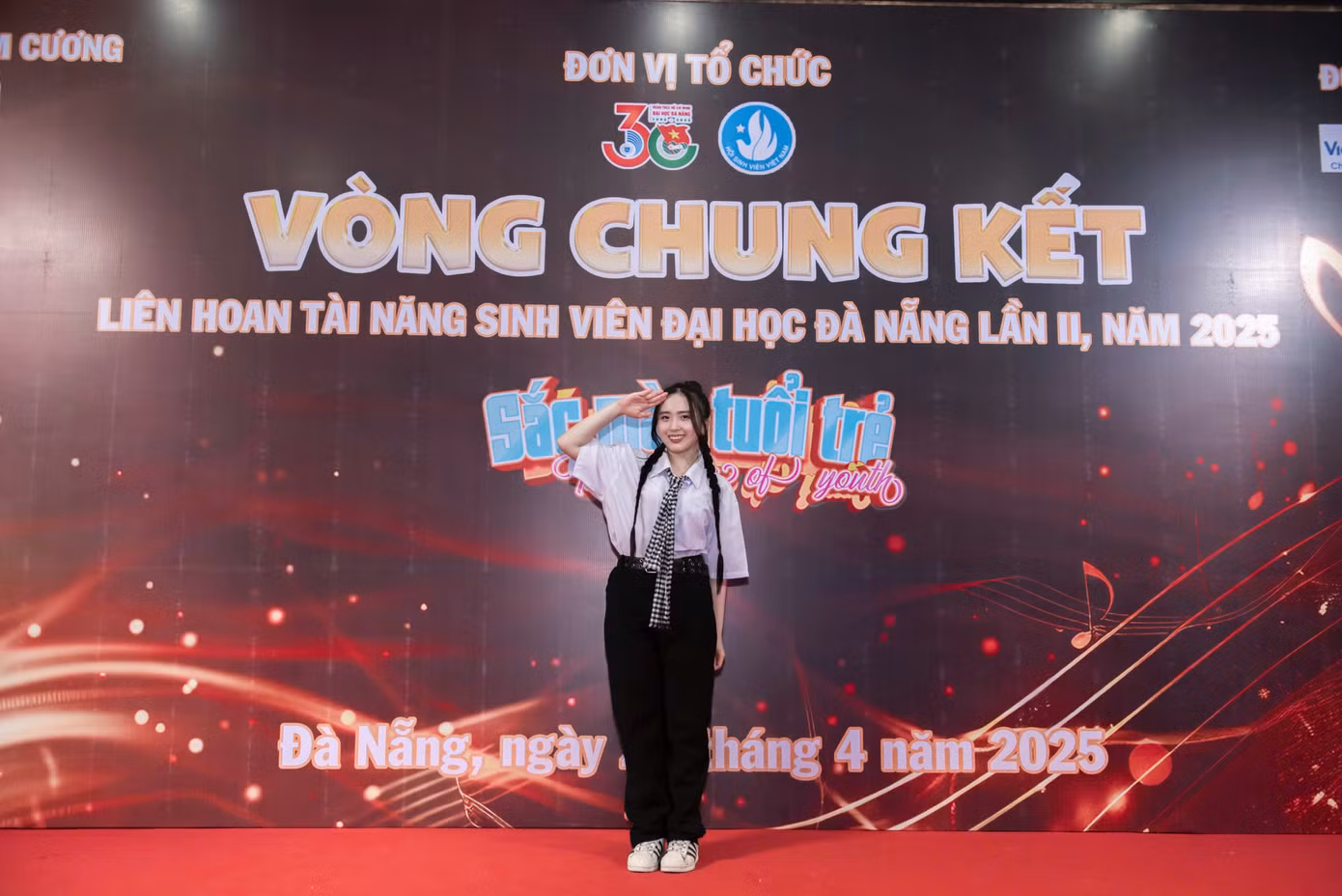Phan Nguyễn Bảo Trâm - Uỷ viên BCH Hội Sinh viên Đại học Đà Nẵng.