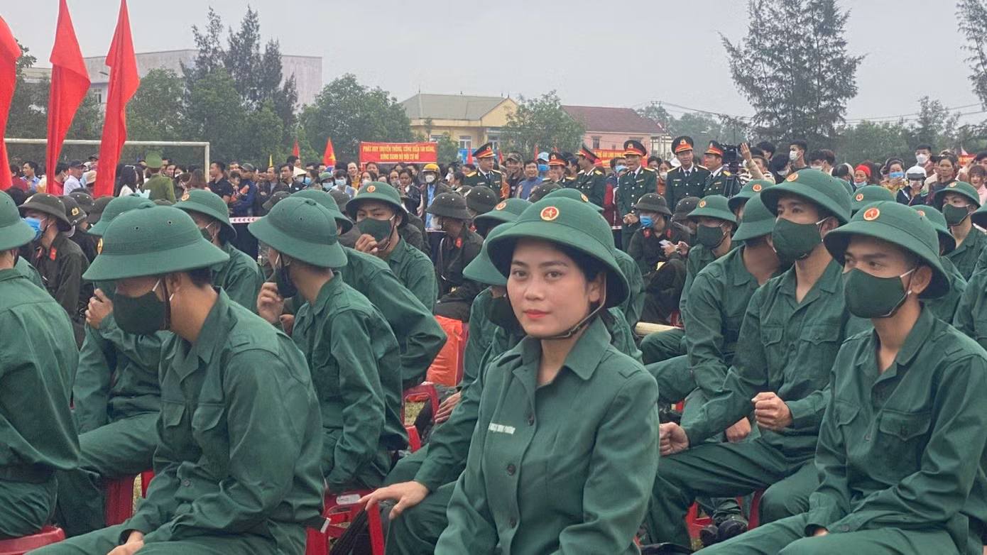 Nữ tân binh Trần Thị Huyền Trang.
