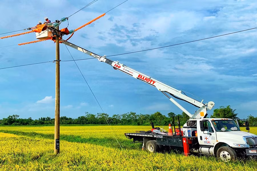 Bảo trì hệ thống lưới điện
