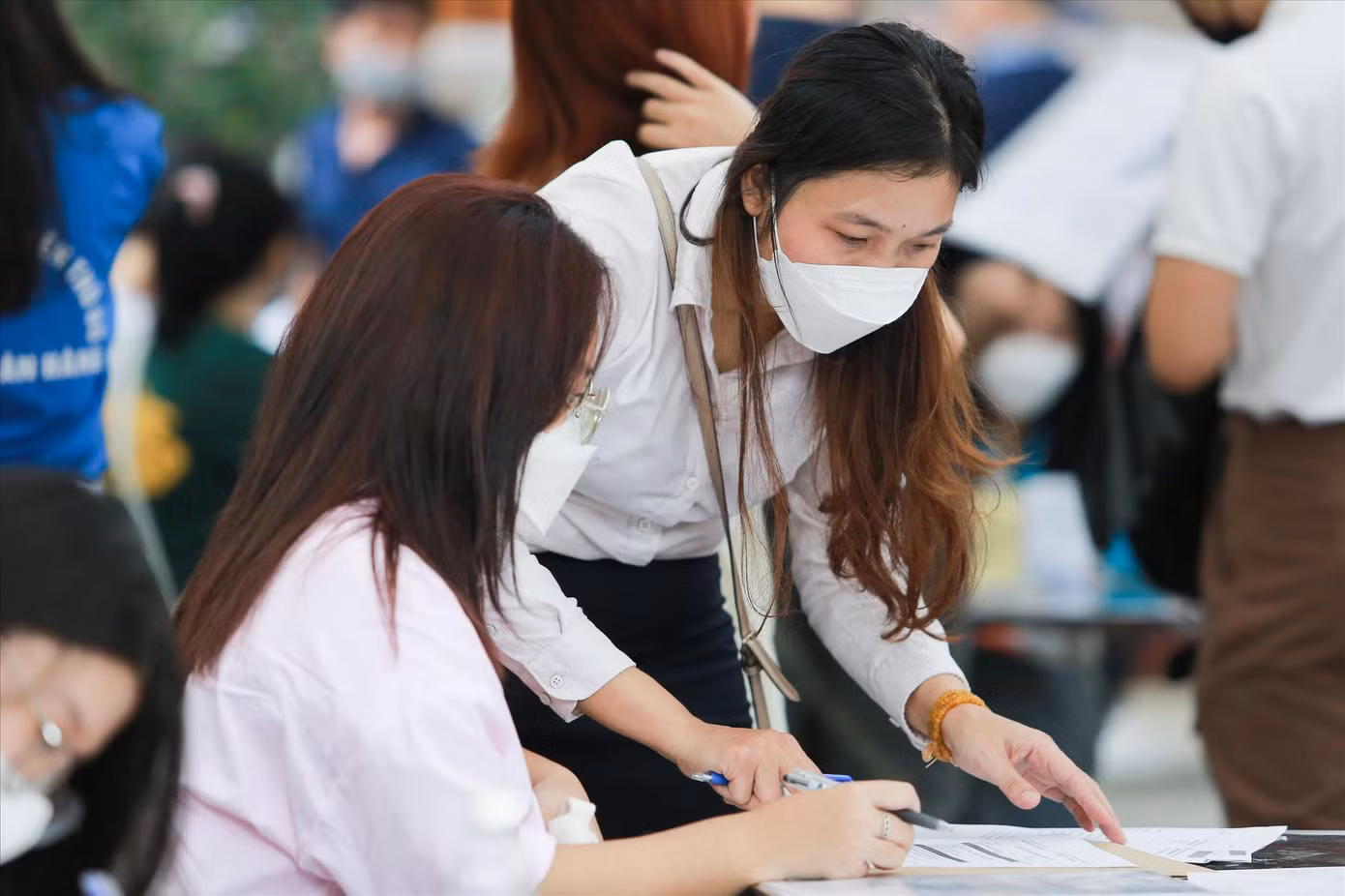 Tuyển sinh ĐH hướng tới ngày càng gọn nhẹ. Ảnh: Châu Linh