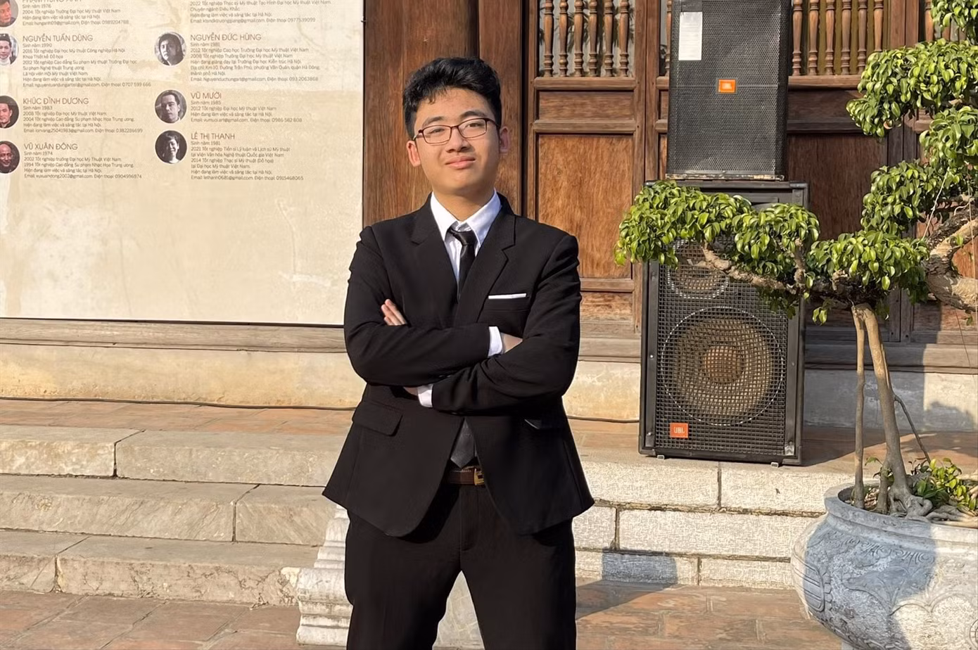 Em Võ Hoàng Hải - 1 trong 3 đề cử sáng giá thuộc lĩnh vực Học tập của Gương mặt trẻ Việt Nam tiêu biểu năm 2022