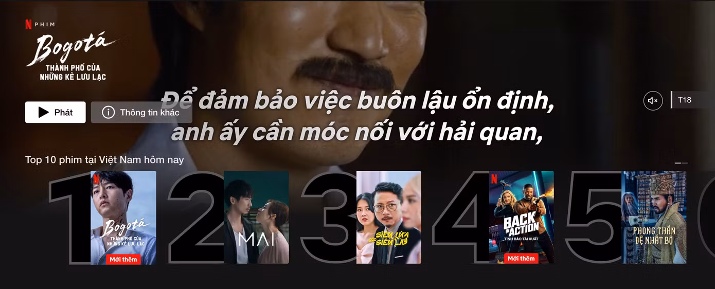 Phim Song Joong Ki dẫn đầu danh sách 10 phim điện ảnh được xem nhiều tại Việt Nam những ngày qua. Ảnh chụp màn hình. Phim Song Joong Ki dẫn đầu danh sách 10 phim điện ảnh được xem nhiều tại Việt Nam những ngày qua. Ảnh chụp màn hình.
