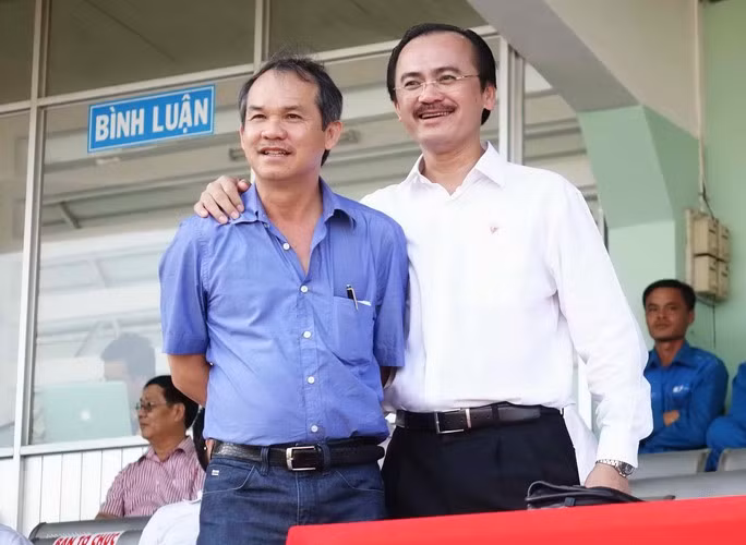 Bầu Đức (HAGL) và bầu Thắng (ĐTLA)