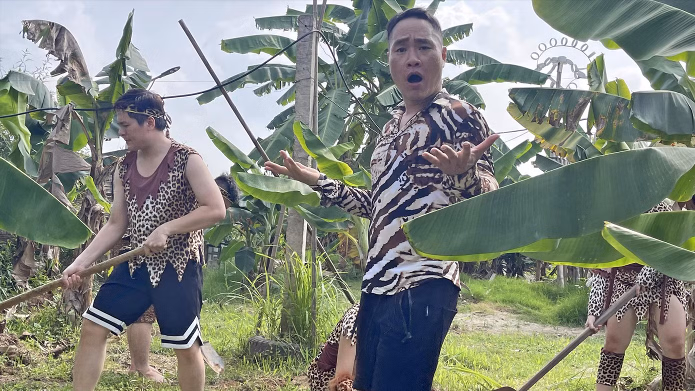 Bãi giữa sông Hồng trở thành trường quay lý tưởng cho MV Mẹ Trái Đất