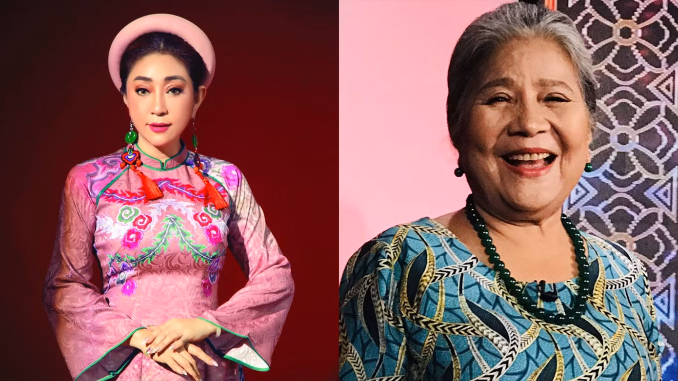 NSƯT Thoại Mỹ (trái) và NSƯT Lê Thiện được đề nghị xét lại hồ sơ phong tặng danh hiệu NSND năm 2022