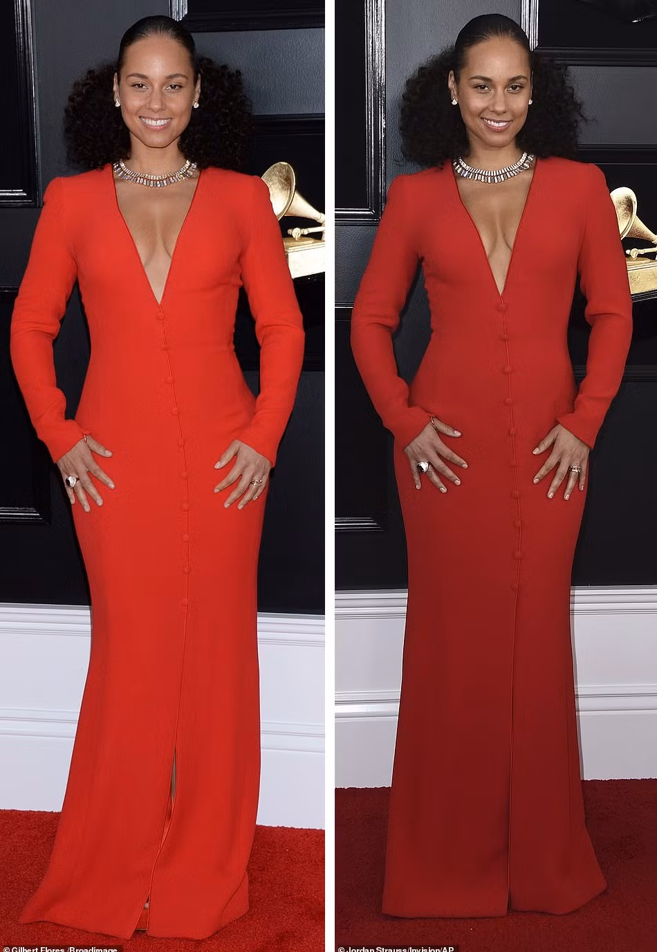 Thảm đỏ Grammy 2019: Miley Cyrus không nội y, Cardi B ‘độc - lạ' ảnh 11