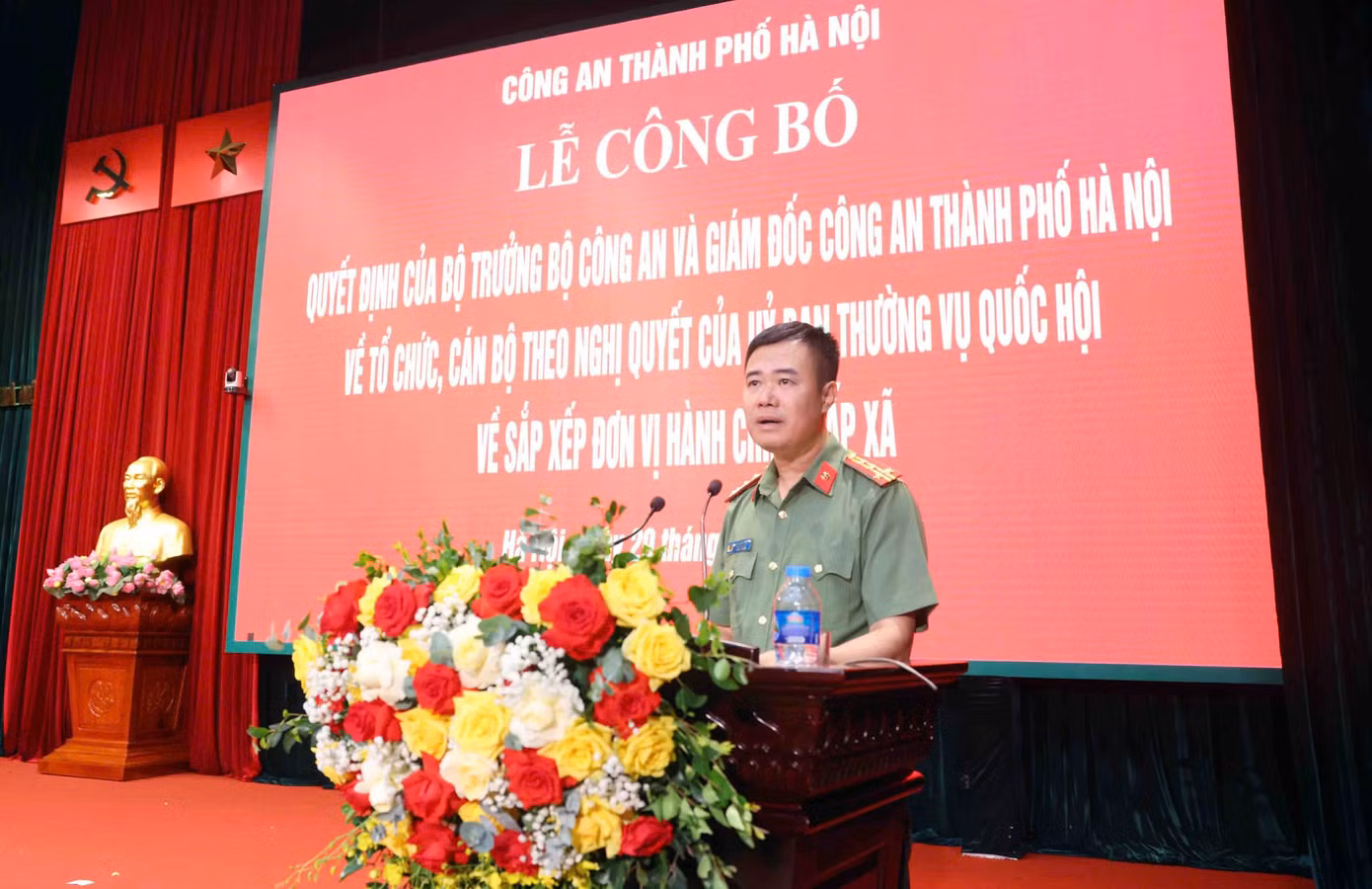 Đại tá Nguyễn Ngọc Quyền - Phó Giám đốc Công an TP Hà Nội.