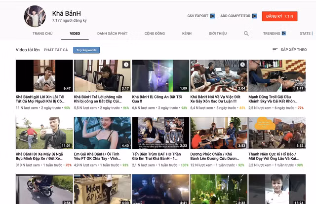 Kênh Khá Bảnh tái xuất hàng loạt, Youtube “bất lực“? ảnh 1
