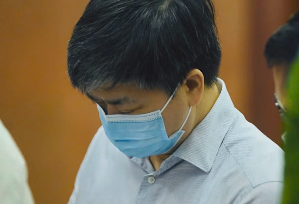 Ông Lê Đức Thọ tại phiên tòa phúc thẩm ngày 6/5