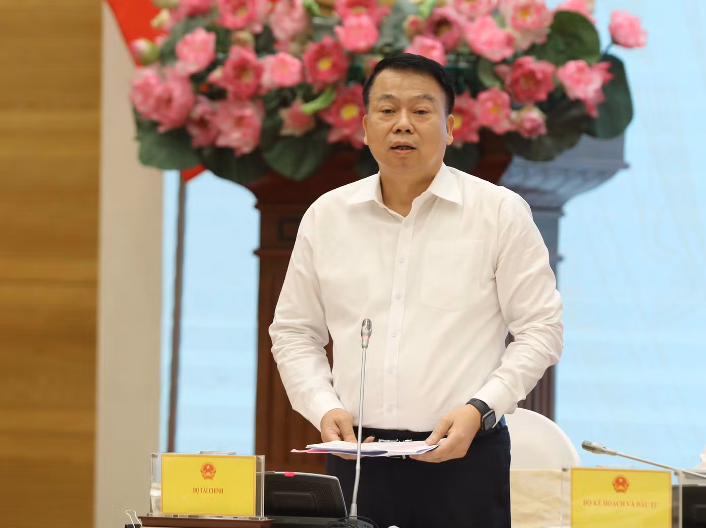 Thứ trưởng Bộ Tài chính Nguyễn Đức Chi. Ảnh: Như Ý