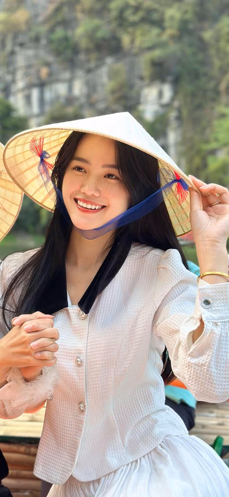 Hình ảnh đời thường của cô gái Bắc Giang.