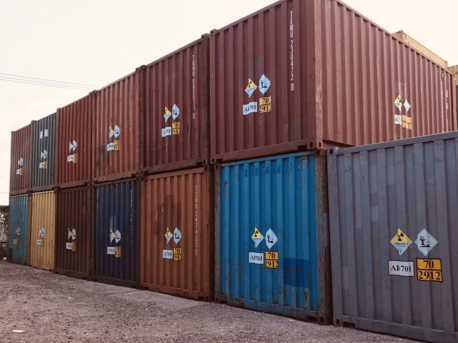 Lô 25 container tinh quặng Monazite chứa chất phóng xạ bị buộc tái xuất khỏi Việt Nam