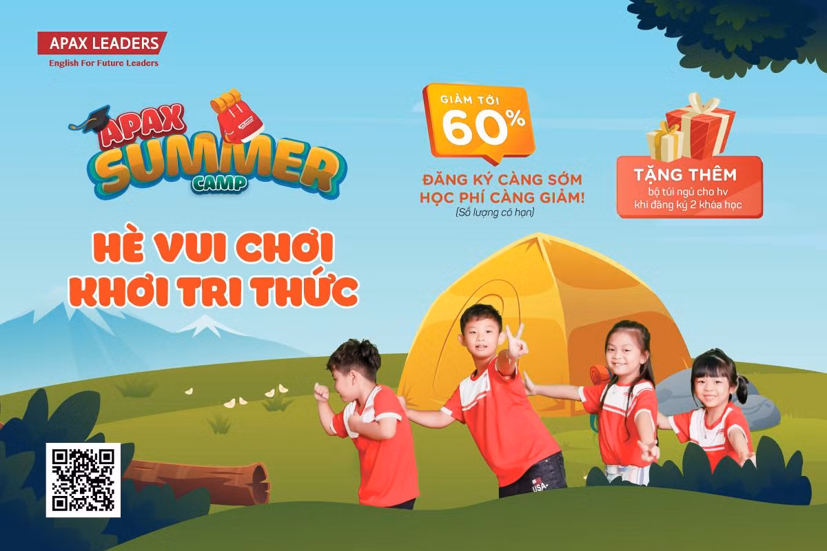 “Apax Summer Camp 2022” sắp được triển khai tại các trung tâm Apax Leaders ở miền Bắc