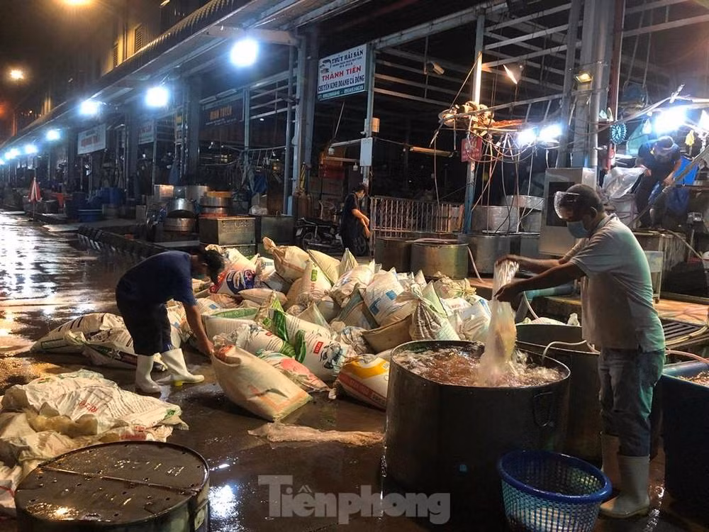 Chợ đầu mối Bình Điền dự kiến sẽ mở cửa hoạt động bình thường trở lại trong tuần tới (ảnh: Uyên Phương)