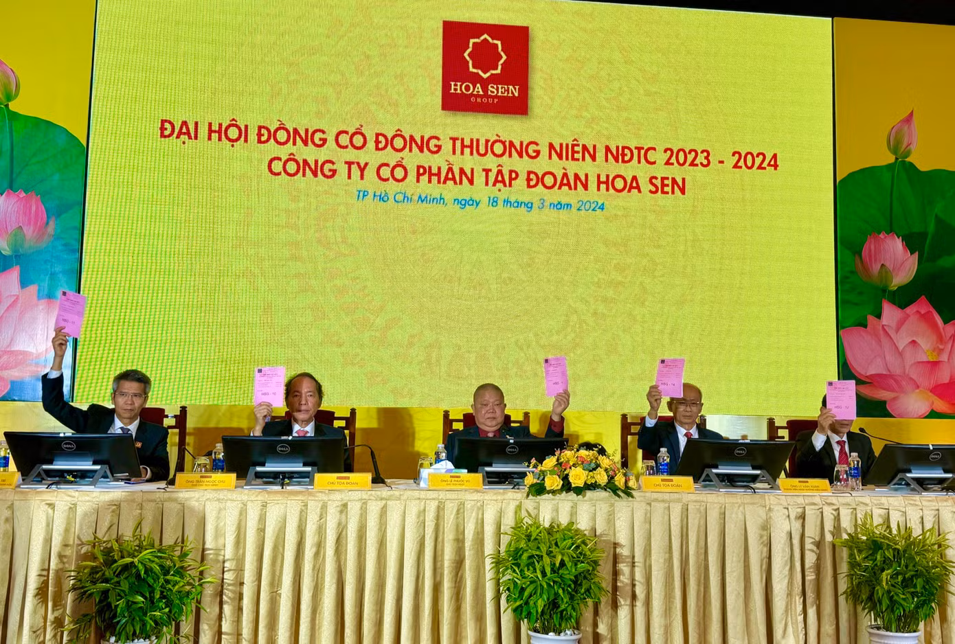 Tại đại hội đồng cổ đông thường niên, HSG đặt mục tiêu lợi nhuận 400-500 tỷ đồng tuỳ tình hình thị trường