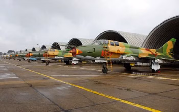 Máy bay Su-22 được biên chế trong quân đội của nhiều quốc gia trên thế giới.