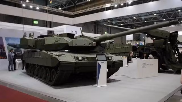 Xe tăng Leopard 2A8 của Đức.