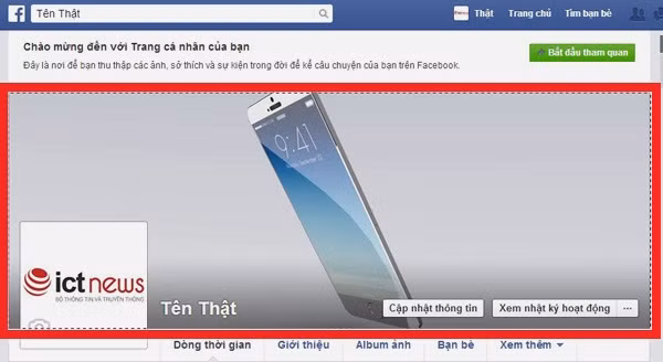 Cách làm tên Facebook… phát sáng ảnh 1